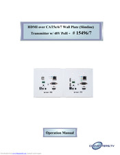 Converters.TV 15496/7 Operation Manual