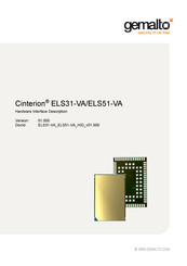 Gemalto Cinterion ELS31-VA Description