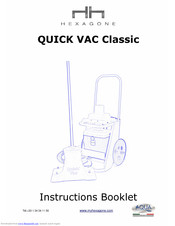 HEXAGONE Quick VAC Classic Instruction Booklet