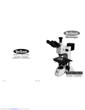 Vanguard 1442MMi Operation Manual