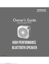 Hitachi BTN1 Owner's Manual