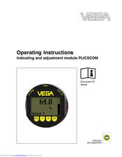 Vega PLICSCOM Operating Instructions Manual