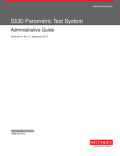 Keithley S530 Administrative Manual