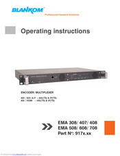 Aline EMA 408 9174.82 Operating Instructions Manual