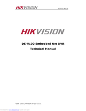 HIKVISION DS-9104HFI-S Technical Manual