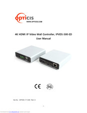 opticis IPVDS-500-ED User Manual