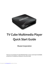 Muzee Cloudia box 2 Quick Start Manual