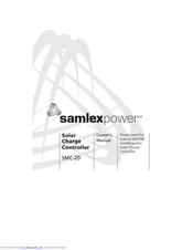 Samlexpower SMC-20 Owner's Manual