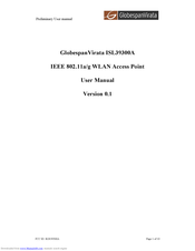 Globespan Virata ISL39300A User Manual