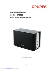 OPURES OP1200 Instruction Manual