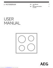 AEG HG755820UM User Manual