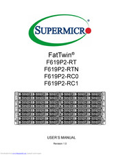 Supermicro FatTwin F619P2-RT User Manual