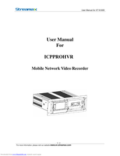 Streamax ICPPROHVR User Manual