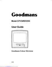 Goodmans GTV34RDVDXI User Manual