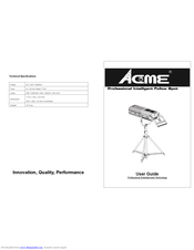 ACME XP-1200F User Manual