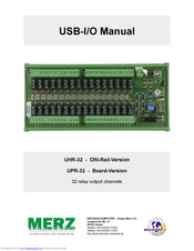Decision Computer International UPR-32 Manual