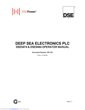 DSE DSE9474 Operator's Manual