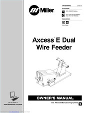 Miller Axcess E Dual Owner's Manual
