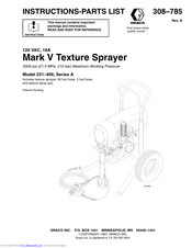 Graco 231-406, Series A Instructions-Parts List Manual