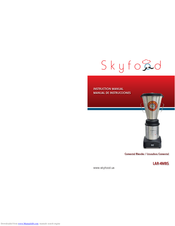 Skyfood LAR-4MBS Instruction Manual