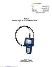 PCE Instruments PCE-VE 330N Manual