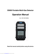 Hanwei E6000 Operation Manual