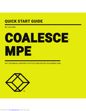 Black Box WC-COA-MPE Quick Start Manual