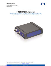 PI PM16 User Manual