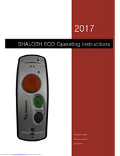 Felsenmeer SHALOSH ECO Operating Instructions Manual