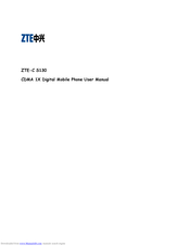 Zte S130 User Manual