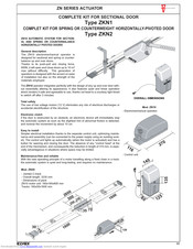 Elvox ZKN2 Manual