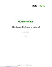 Test-Ok eC-test-mate Hardware Reference Manual