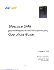 Litescape SPAR Operation Manual