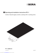 bora PC38 Operating And Installation Instructions