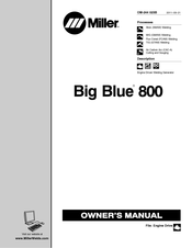 Miller Big Blue 800 Owner's Manual