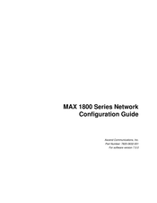 Ascend Communications MAX 1800 Series Network Configuration Manual