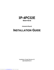 EPOX IP-4PCI2E Series Installation Manual