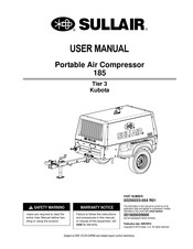 Sullair 185Tier 3 Kubota User Manual