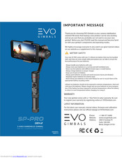 Evo SP-PRO User Manual