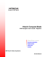Hitachi HVM Navigator V03-06 User Manual