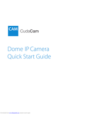 Barracuda Networks CudaCam Quick Start Manual