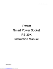 e2-live iPower PS-30X Instruction Manual