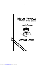 Dukane iHear WMIC2 User Manual