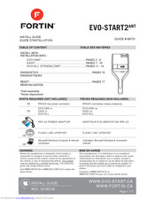 Fortin FTXDUO EVO-START2ANT Install Manual