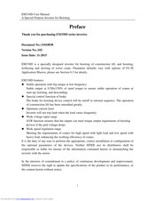 Sinee EM330D-015-3B User Manual