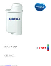 Bosch Mavea INTENZA Instruction Manual