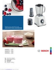Bosch MMB3***GB Instruction Manual