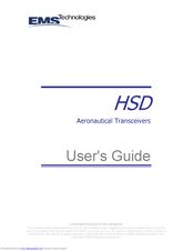 EMS HSD series User Manual