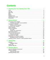 Gateway Solo 1450 Manual