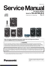 Panasonic SA-AK785LM-K Service Manual